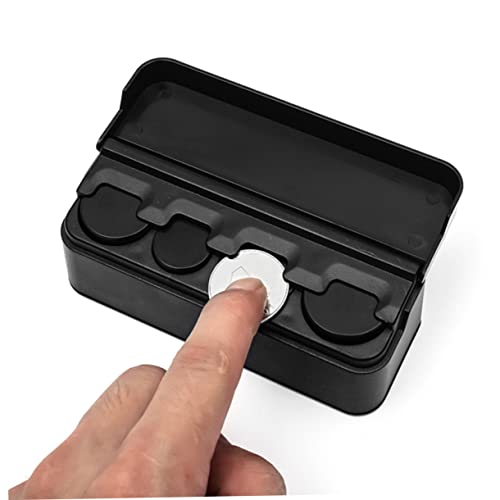Caja plástica organizadora para monedas portátil miniatura 6