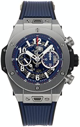 Hublot Big Bang Unico Mechanical (Automatic) Blue Dial Mens Watch 411.NX.5179.RX (Pre-Owned)