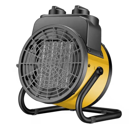 Portable Garage Heater,3 Modes PTC Electric Heater with Adjustable Angle,Yellow/1