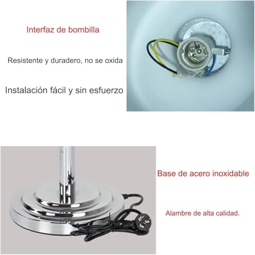 Lampe de chauffage pour buffet dorée et portable de style commercial - 8
