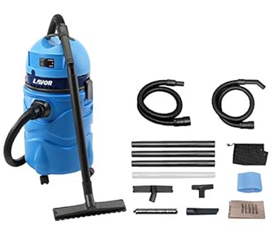 Foto di LAVOR Aspiratore per piscine SWIMMY Adatto a tutti i tipi di Piscine. 1600 W max, 27 kPa, 70 l/s, Fusto 35 litri. Tubo Flex Aspirazione 5 metri