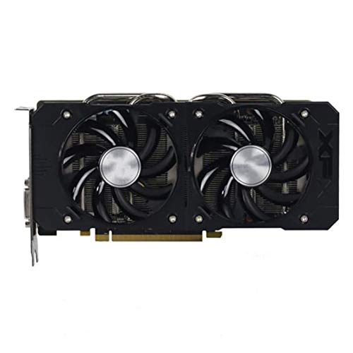WWWFZS Graphics Card Graphics Card Fit for XFX R9 380 4GB Graphics Card for AMD Radeon R9 380X 380 4GB Video Screen Cards GPU Board Desktop Computer Gaming Videocard