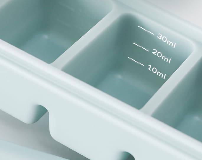 Silicone-Heart-Cube-Freezer-Tray-Baby-Food-Storage-Cubes-with-Clip-On-Lid-Freeze-Baby-Food-Soups-Purees-Ice-Easy-and-Safe-Design-Made-in-Korea-Ocean-Blue