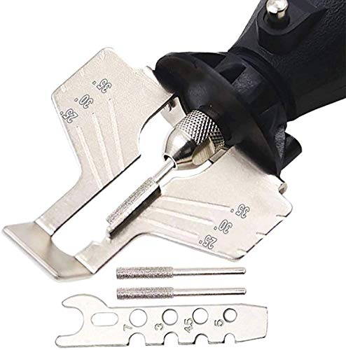 Diy Crafts Drills Attachment Sharpener for Drill Bits Adapter Drill Rotary Tools Accessories Tool Sharpener Other Diy Works, Pack of 1 Pc (Multicolor) 9 41srNcCeTNL