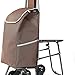 Eortzpc Carretilla de Mano con sillas, Carrito de la Compra, Carrito de Compras Antiguo, Carro pequeño, carros, Plegable, Carro Dibujado a Mano, Bolsa de Compras a Prueba de Agua portátil,Carro de ma