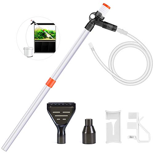 MingDak Aquarium Gravel Cleaner Kit Fish Tank Cleaner Gravel Cleaner with Air-Pressing Button for Fi MingDak Aquarium Gravel Cleaner Kit Fish Tank Cleaner Gravel Cleaner with Air-Pressing Button for Fi