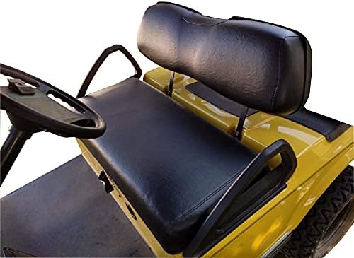 Club Car DS "STAPLE ON" Golf Cart Seat Cover (Solid Color)