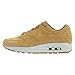 Price comparison product image Nike Men's Air Max 1 Premium Gymnastics Shoes, Beige (Wheat/Wheat/Lt Bone/Gum Med Brown/Black/Ale Brown 701), 7.5 UK