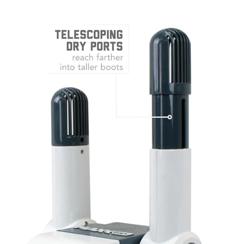 MaxxDry Schuh- & Stiefeltrockner für 1 Paar – Trocknet effizient Stiefel, Handschuhe & Sportausrüstung, mit Wärme- & Kaltluftmodus, kompakt, langlebig & unverzichtbar für Schuhpflege