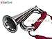 ARTIZANSTORE Cavalry Bugle | Musical Instrument Bugle in Silver | Embrace Civil War Era Nostalgia | Ideal Gift for 'Up' Fans and Collectors | Durable Brass with Colorful Rope Binding