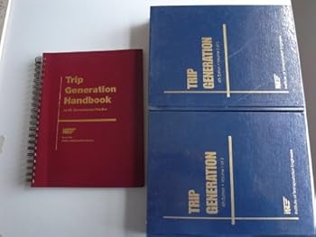 Hardcover Trip Generation: Trip Generation Rates, Plots, and Equations Book