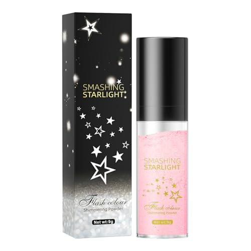 Bastão de maquiagem iluminador, Pó de Maquiagem Fairy Highlight Pó de Patting, Bastão de brilho fáci