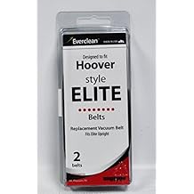 Everclean Hoover Style Elite Upright Vacuum Replacement Belt 2 Pack