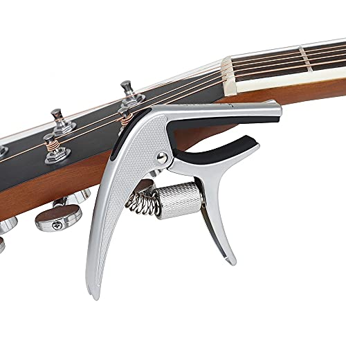 EURYTKS Ukulele Capo Clip de réglage de Capo en Alliage réglable Universel pour ukulélé Professionnel, pour Guitare… - Les Beatles, Paul McCartney, John Lennon, RIngo Starr, George Harrison EURYTKS Ukulele Capo Clip de réglage de Capo en Alliage réglable Universel pour ukulélé Professionnel, pour Guitare… – Image 6