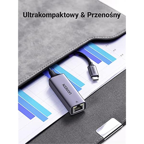 UGREEN Ethernet-адаптер USB C до RJ45 1000 Мбит/с Thunderbolt 3 Совместимость с Mac Pro Air iPad Pro XPS 15 13 ThinkPad Galaxy S20 S10 и т.д.（Grey）.