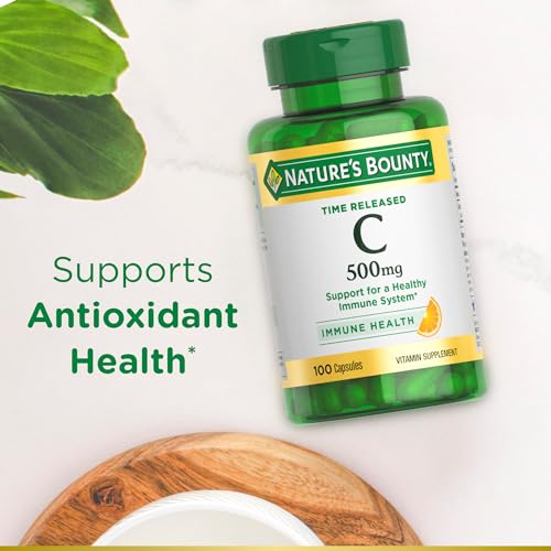 Nature'S Bounty B001G7QWJ4 Time Released Vitamin C, Immune Support, Vitamin Supplement, 500Mg, 100 Capsules thumb #3