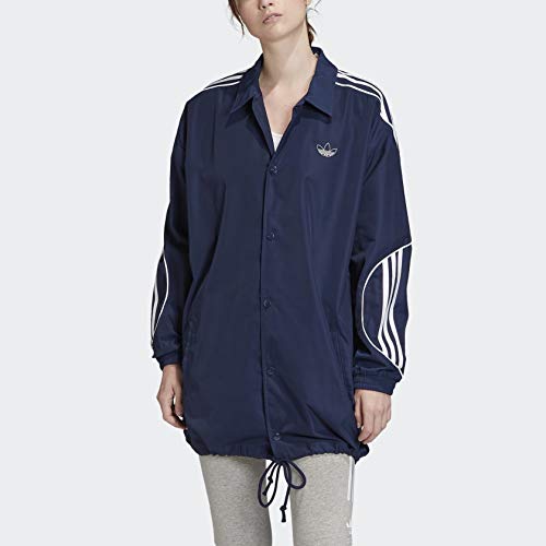 adidas Coach Jacket Women's, Blue, Size XL