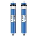 Geekpure Reverse Osmosis RO Membrane 75 GPD -NSF Certificated-Water Filter Replacement-Pack 2