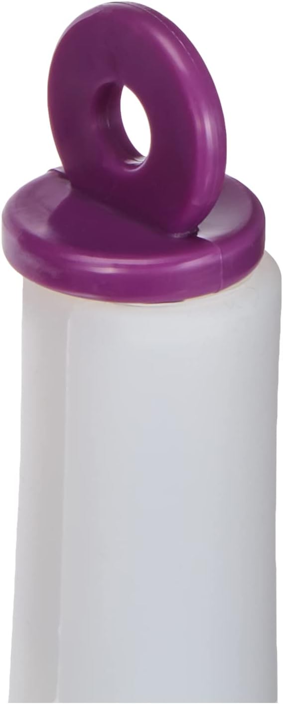 Jocca Pencil Cake Decoration Silicone Transparent Purple 13 cm