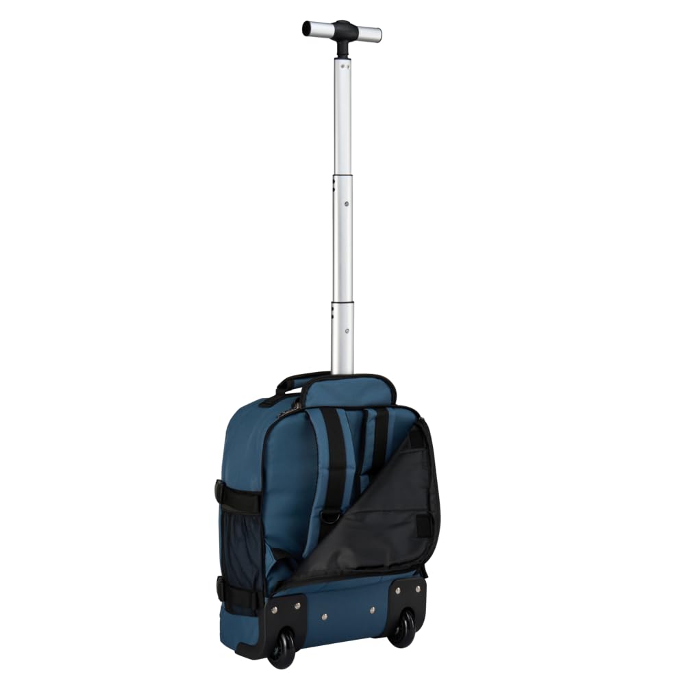 Cabin Max Reiserucksack, 40 x 20 x 25 cm, für Handgepäck – Rucksack mit niedrigem Sitz, geeignet für Ryanair (20 l, recyceltes Polyester, RPET)