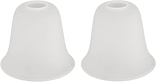 Anuncio Patrocinado - Paquete de 2 pantallas de vidrio esmeriladas de repuesto para lámpara de pared de ventilador de tech...