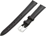 Hadley-Roma Women's 12mm Watch Strap, Color:Black (Model: LSL714RA 120)