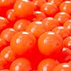 KiddyMoon 1200 ø 6 cm kinderballen voor ballenbad speelballen baby plastic ballen Made in EU, oranje