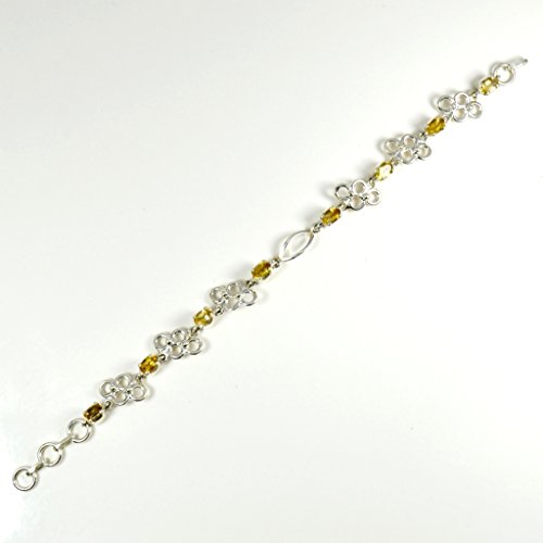 Citrine naturelle ovale en argent 925 : le cadeau d'anniversaire idéal - 4