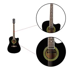 Guitare, guitare folk de 104,1 cm, guitare de style classique, guitare professionnelle pour débutant, instrument à cordes, instrument de guitare, guitare acoustique, guitare folk, guitare en tilleul - Les Beatles, Paul McCartney, John Lennon, RIngo Starr, George Harrison Guitare, guitare folk de 104,1 cm, guitare de style classique, guitare professionnelle pour débutant, instrument à cordes, instrument de guitare, guitare acoustique, guitare folk, guitare en tilleul – Image 5