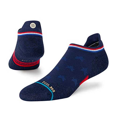 Stance Independence Tab Socks (Navy, MD (Men's Shoe 6-8.5, Women's Shoe 8-10.5))