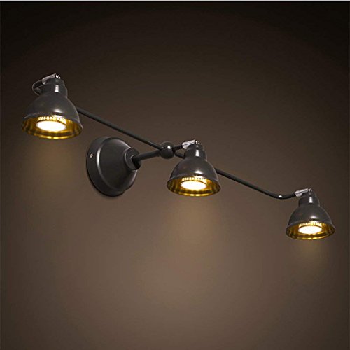 Applique créative GZ fer forgé style scandinave trois lampes finition haut de gamme
