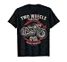 Motorcycle Shirt Two Wheels Forever Vintage
