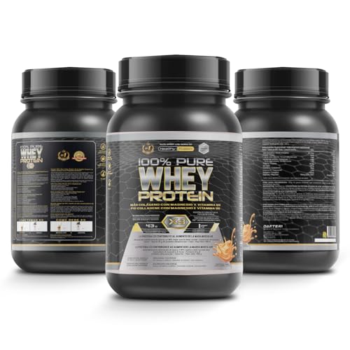 Miniatura 5 de Whey Protein Healthy Fusion Proteína Pura Con Colágeno, Magnesio Y Vitamina B6 43g Proteína 9g Bcaa Mejora Tus Entrenamientos, Aumenta Masa Muscular Y Fortalece Articulaciones 1 Kg