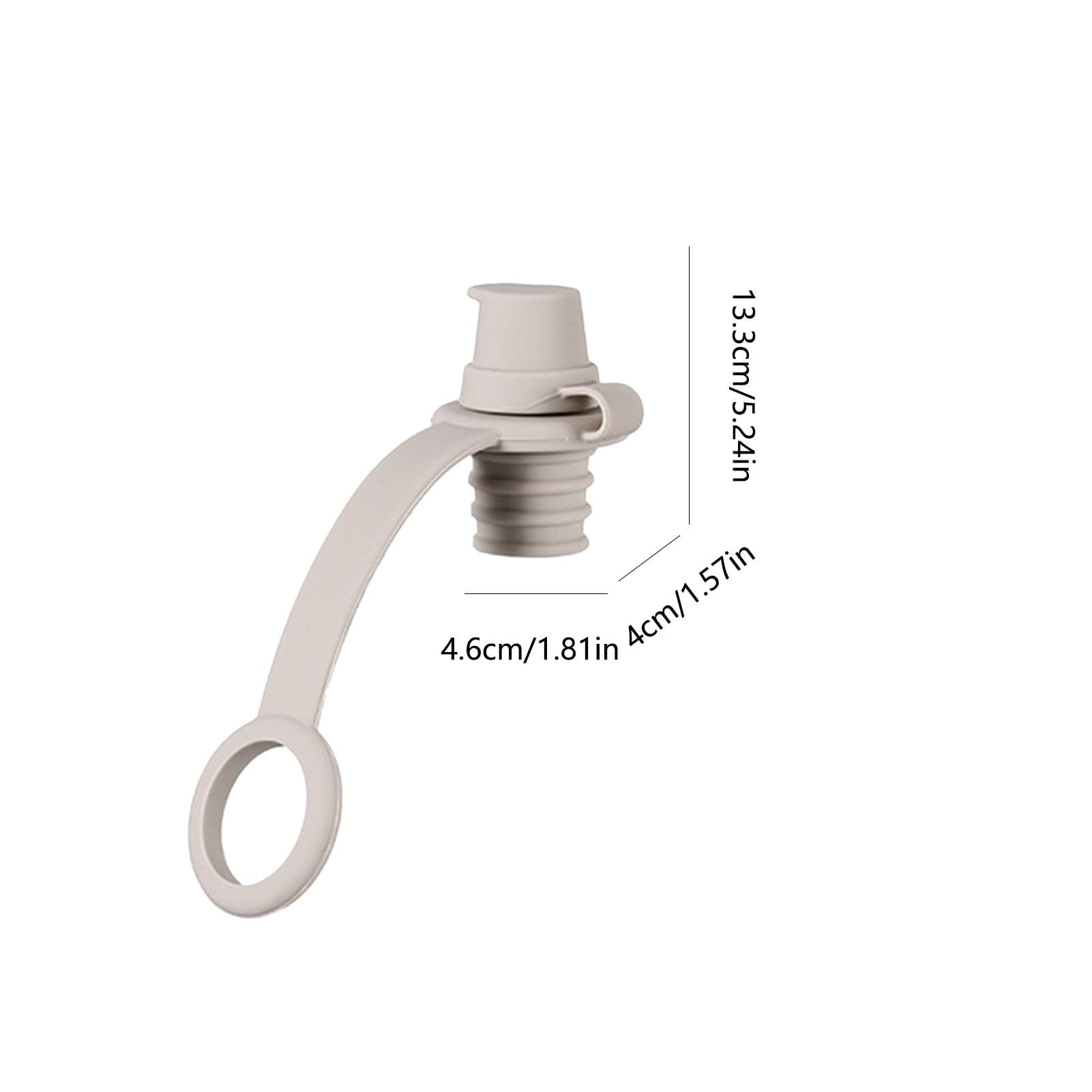 Auslaufsicherer Silikon-Flaschenaufsatz mit Auslauf – 2 Stück Baby-Wasserflaschenverschluss, Silikon-Flaschen-Top-Auslauf-Adapter als Ersatz für Kinder, Silikon-Trinkbecherdeckel