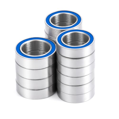 Image of 16pcs Ball Bearing Set 7x11x3 8x12x3.5mm for Losi 1 /12 NASCAR AWD Racecar Upgrade Parts