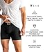 Ejis Sweat Defense Boxer Brief | Comfort Pouch | Sweat Proof Micro Modal (Large, Black)