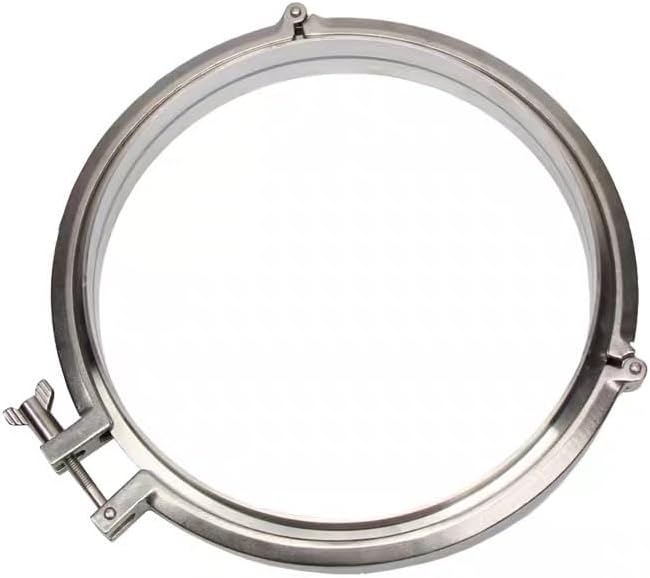 1 Set 1.5''-6-1/4'' Sanitary Flange Pipe Weld Ferrule + Tri Clamp + PTFE or Silicone Gasket Stainless Steel SUS SS 304 triclamp(45mm X OD 64mm)