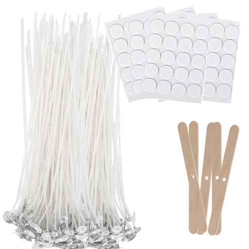 100 Piezas de Mechas de Velas, Mecha de Algodon para Velas,Candle Wick para Fabricación de Velas DIY (20 CM)