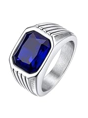 3.blue sapphire-silver