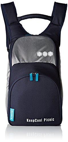 EZetil  Bolsa isotérmica KC Travel in Style Backpack 2 Persons, Azul/Plata, 28 x 22 x 45 cm, 10 L, 723530
