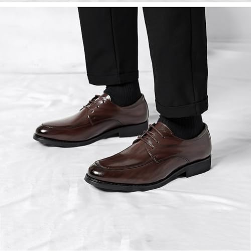 Mens Oxfords Classic Business Dress Shoes with TPR Outsole Formal Wedding Derby Lace Up Shoes for Men2