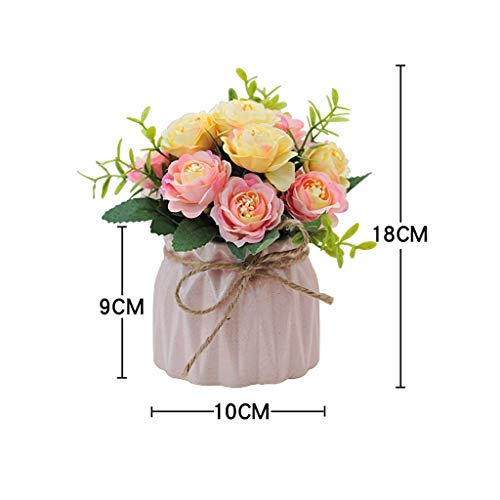Fausse fleur sans entretien pour table basse et decoration interieure