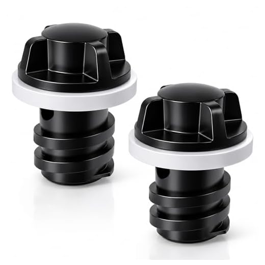 Cooler Drain Plugs Compatible with Yeti's Line of Roadie ,Tundra and Tank Coolers and RTIC Coolers Leak-Proof Accessories Pack of 2