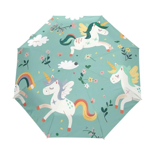 Parapluie automatique léger GAIREG pliable et portable pour la pluie
