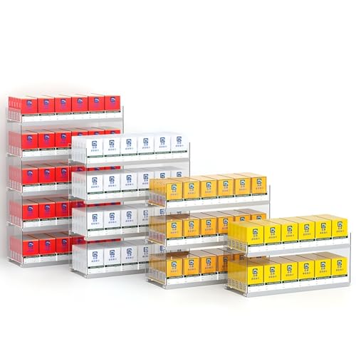 Présentoirs de supermarché sur pied pour paquets de tabac et présentoir mobile
