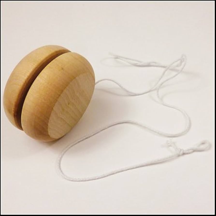 Amazon | 手作り木製おもちゃ 色塗りヨーヨー(1個) / 家で作る