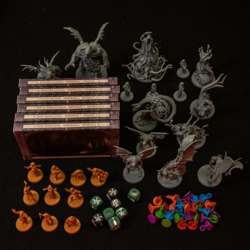 Galápagos, Jogo Cthulhu: Death May Die, Jogo para Amigos, 1 a 5 jogadores, 90-120 min