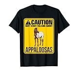 Mayo hablando de Apaloosa Jinete Caballo Montar Apaloosa Camiseta