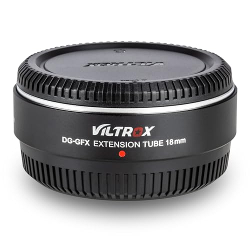 VILTROX DG-GFX 18mm Metal Auto Focus Macro Extension Tube Ring Adapter Compatible with Fuji GFX 50S 50R GFX Mount Medium Format Camera - Image 7