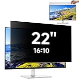 【Largement utilisé dans une variété d'applications】Le filtre de confidentialité 22 pouces est modelé sur une machine réelle, la taille est 1:1 correspondant, et il est compatible avec un écran de 22 pouces avec un rapport d'aspect de 16:10. Nos filtre de confidentialité 22 pouces pour écran d'ordinateur sont parfaits pour les entreprises, les étudiants, les travailleurs de la santé et les employés de banque. Vous pouvez protéger les informations sensibles.